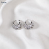 Crescent Hoop Earrings