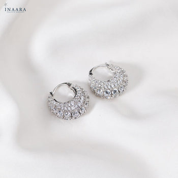 Crescent Hoop Earrings
