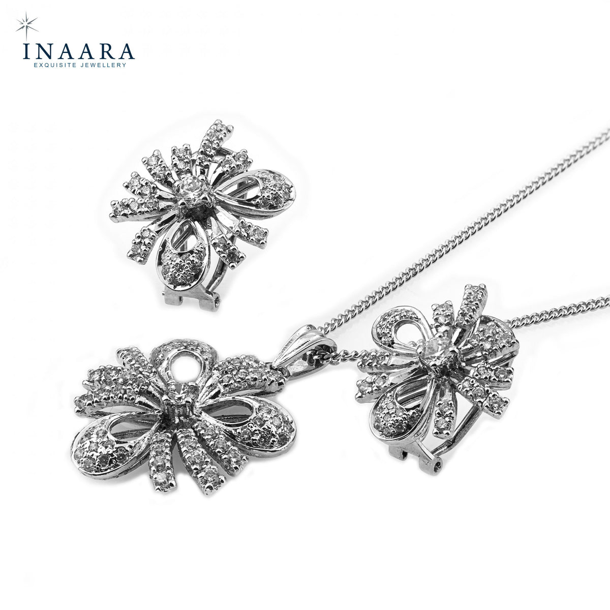 Butterfly Pendant Set