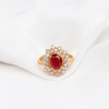 Ruby Shimmer Ring