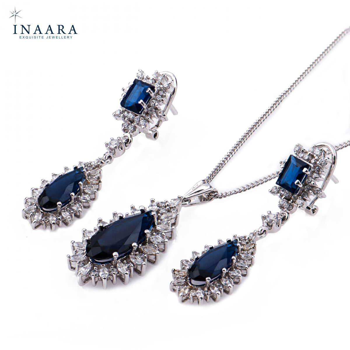 Pear Pendant Set