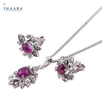 Flower Pendant Set