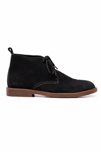 SKU: 1002- Black Suede Shoes - DeVogue
