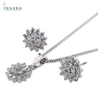 Round Cluster Pendant Set