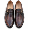 5005-Maroon Analine Premium Formal Leather Loafers