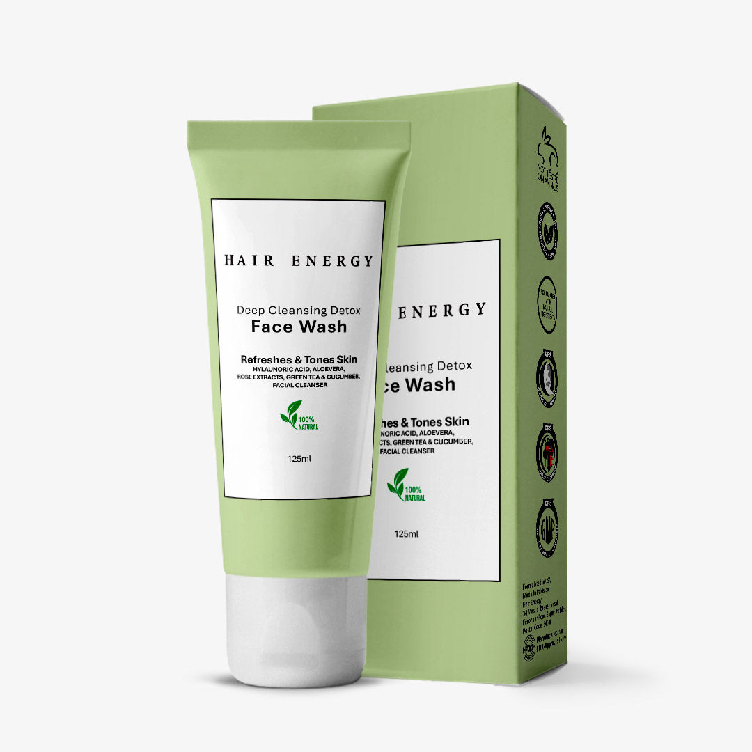 Deep Cleansing Organic Detox Face Wash-Refreshes & Tones Skin (For Dry Skin)
