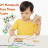 Diy Montessori Rope Shape Puzzle [Mf-150]