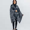 Ladies Floral Print Cape Shawl