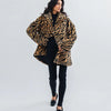 Ladies Tiger Print Long Coat