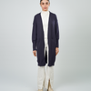Ladies Front-Open Long Cardigan