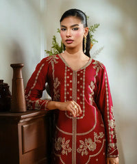 Embroidered Yarn Dyed Shirt - Kross Kulture 