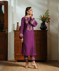 Embroidered Yarn Dyed Shirt - Kross Kulture 