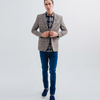 Riversland Check Pattern Casual Coat