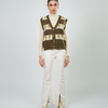 Ladies Floral Cardigan Vest