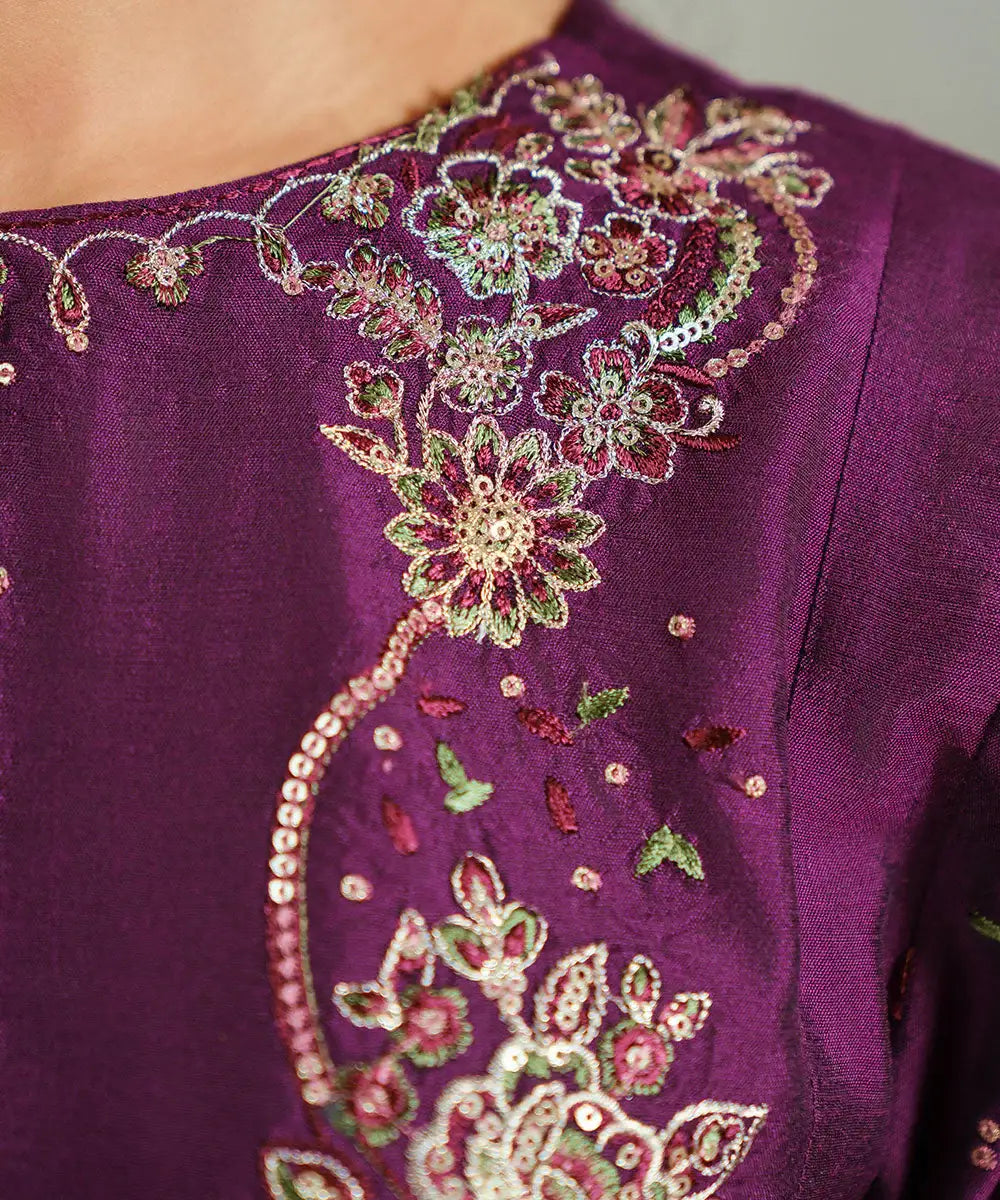 Embroidered Yarn Dyed Shirt - Kross Kulture 