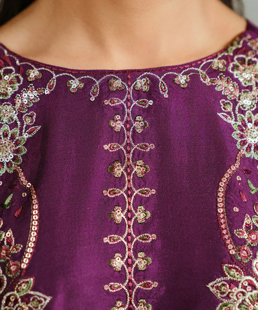 Embroidered Yarn Dyed Shirt - Kross Kulture 