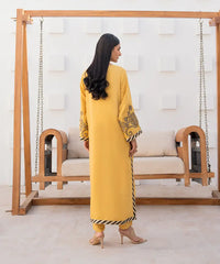 Embroidered Viscose Kaftan - Kross Kulture 