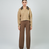 Ladies Double Zip Crop Cardigan