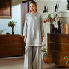 Embroidered Yarn Dyed Shirt