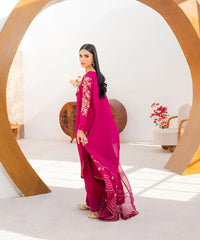3PC - Sheesha Silk Suit - Kross Kulture 