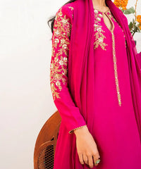 3PC - Sheesha Silk Suit - Kross Kulture 