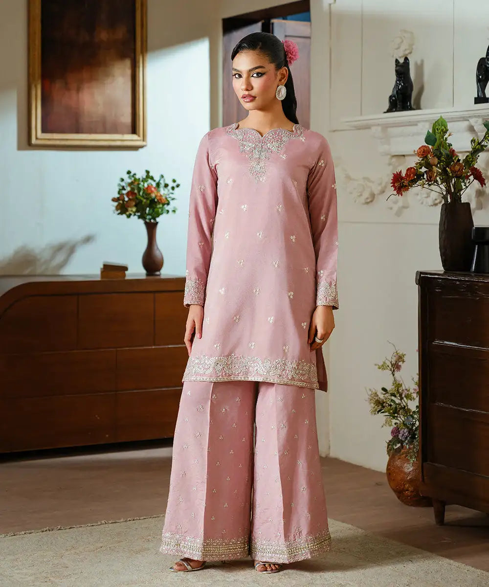 Embroidered Yarn Dyed Shirt - Kross Kulture 