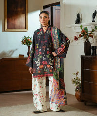 2PC - Printed Silk Lawn - Kross Kulture 