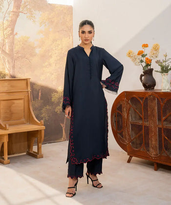 2PC - Crepe Silk Suit - Kross Kulture 