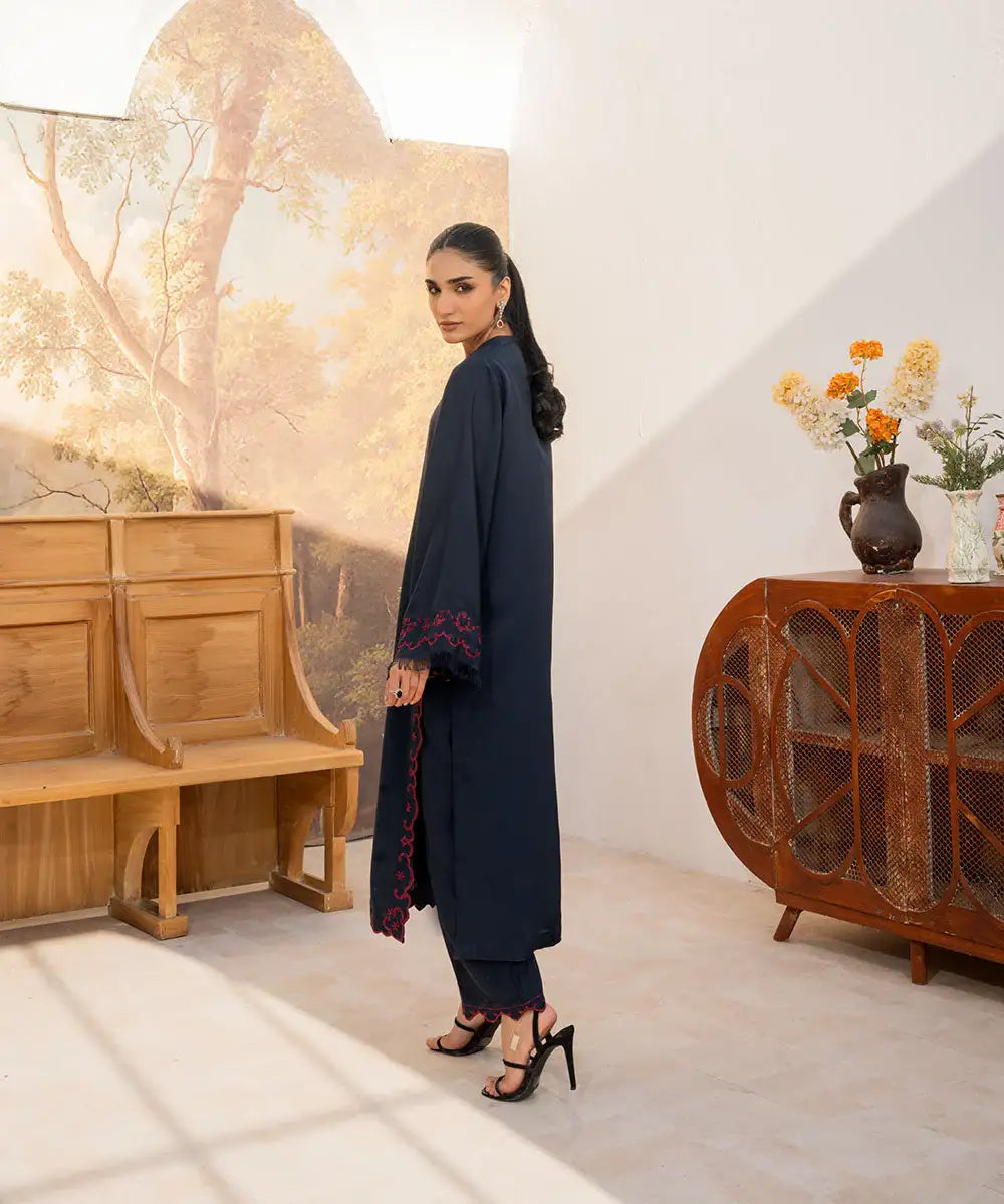 2PC - Crepe Silk Suit - Kross Kulture 