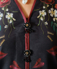 2PC - Printed Silk Lawn - Kross Kulture 