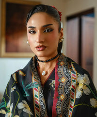 2PC - Printed Silk Lawn - Kross Kulture 