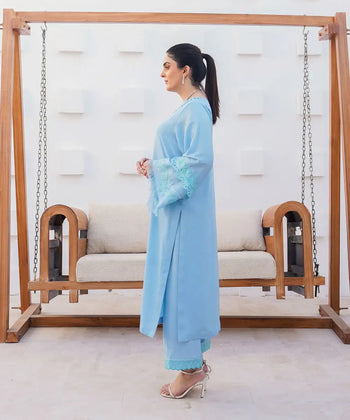 2PC - Crepe Silk Suit - Kross Kulture 