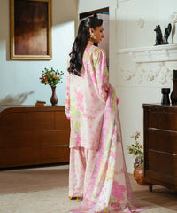 2PC - Printed Silk Lawn - Kross Kulture 