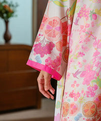 2PC - Printed Silk Lawn - Kross Kulture 