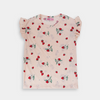 Strawberry Printed Co-Ord Set Top