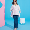 Printed Flared Top
