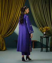 Embroided Lawn Cotton Shirt - Kross Kulture 