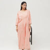 Embroidered Cotton Silk Kaftan