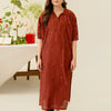 Embroidered Yarn Dyed Cotton Shirt