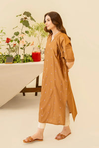 Embroidered Yarn Dyed Cotton Shirt - Kross Kulture 