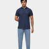 Men Contrast Polo