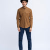 Men Ban Collar Casual Shirt