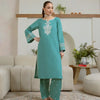 2Pc - Embroidered Khaddar Suit