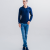 Men Self Texture Sweater