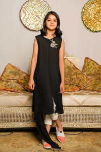 Girl - Embroidered Cotton Shirt - Kross Kulture 