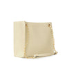 Crocodile Tote White
