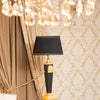 The Empire Noir | Hand-Sculpted Resin Trendy Table Lamp