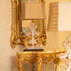 Aurora Royale Traditional Table Lamp - Silver & Gold Ornate