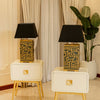 Empire Glow Trendy Geometric Resin Table Lamp