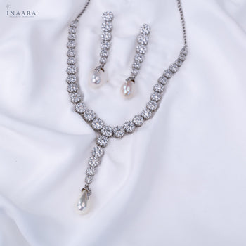 Diamond Style Necklace Set